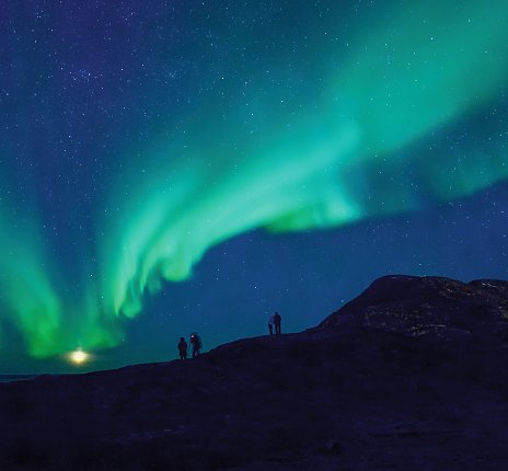 Lassen Sie sich von den Polarlichtern in Norwegen verzaubern. 