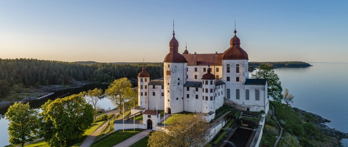 Das Schloss Läckö am Vänernsee