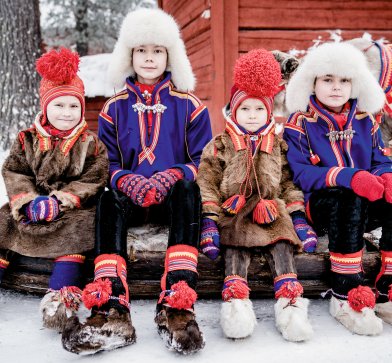 Wintermarkt in Jokkmokk, Fotograf Carl-Johan Utsi