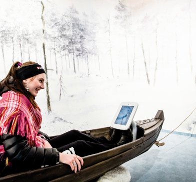 Wintermarkt in Jokkmokk, Fotograf Carl-Johan Utsi