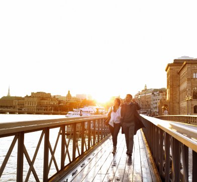 Die Rundreise führt Sie auch in Schwedens Hauptstadt Stockholm.