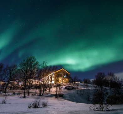 Die Gamme Cabins im Snowhotel Kirkenes© NevraArts