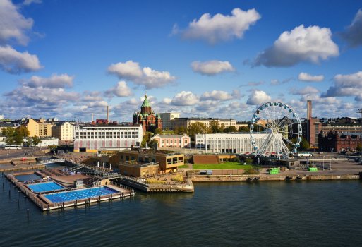 Helsinki Luftaufnahme &copy; Jussi Hellsten
