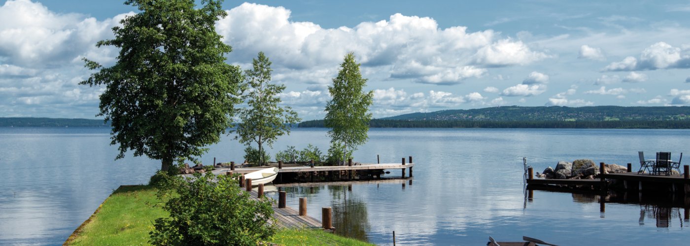 Siljan See in Schweden